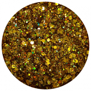 Glittermix Mustard