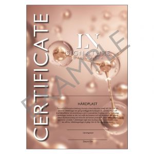 Certifikat - Härdplast